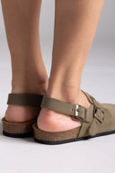 Clogs καστόρινα με λουράκι Plakton 181546