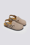 Clogs καστόρινα με λουράκι Plakton 181546