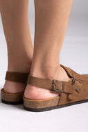 Clogs καστόρινα με λουράκι Plakton 181546