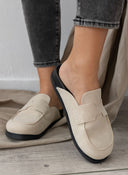 Clogs suede με ανατομικό πάτο