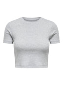 Crop top κοντομάνικο ONLY 15311891