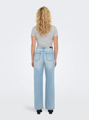 Crop top κοντομάνικο ONLY 15311891