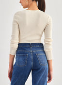 Crop top μακρυμάνικο με cut out ONLY 15267966