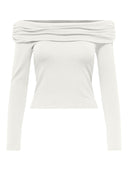 Crop top μακρυμάνικο strapless ONLY 15336324
