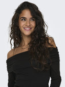 Crop top μακρυμάνικο strapless ONLY 15336324