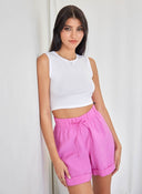 Crop top με ανοιχτή πλάτη Noobass 02 - 57 - Λευκό - thefashionproject.gr - Noobass