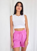 Crop top με ανοιχτή πλάτη Noobass 02-57