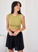 Crop top με ανοιχτή πλάτη Noobass 02-57