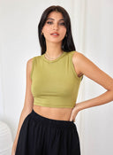 Crop top με ανοιχτή πλάτη Noobass 02-57