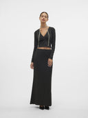 Crop top με glitter στην ύφανση Vero Moda 10316740