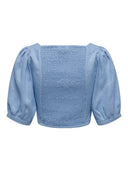 Crop top με λινό ONLY 15314288