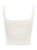 Crop top με τετράγωνη λαιμόκοψη ONLY 15344407