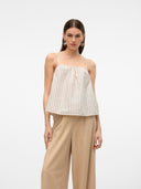 Crop top ριγέ AWARE by VERO MODA 10305146