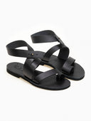 Σανδάλια δερμάτινα με ιδιαίτερο κούμπωμα Iris Sandals