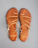 Σανδάλια δερμάτινα με λεπτά λουράκια Iris Sandals
