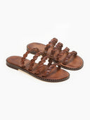Σανδάλια δερμάτινα με λουράκια Iris Sandals