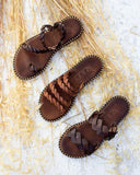 Σανδάλια δερμάτινα με λουράκια Iris Sandals