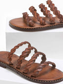 Σανδάλια δερμάτινα με λουράκια Iris Sandals