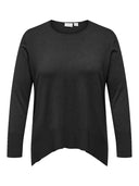 Ελαφριά πλεκτή μπλούζα plus size CARMAKOMA 15311268 - Μαύρο - thefashionproject.gr - CARMAKOMA