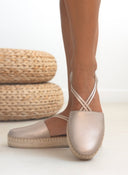 Εσπαντρίγιες δερμάτινες Ragazza 0207 - A - Άμμου - thefashionproject.gr - RAGAZZA