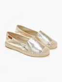 Εσπαντρίγιες με εξωτερική ραφή Erynn - Χρυσό - thefashionproject.gr - ERYNN