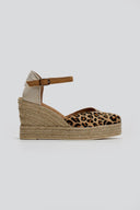 Εσπαντρίγιες platforms από συνθετικό ponyskin Ragazza 0699 - Leopard - thefashionproject.gr - RAGAZZA