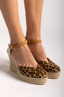 Εσπαντρίγιες platforms από συνθετικό ponyskin Ragazza 0699 - Leopard - thefashionproject.gr - RAGAZZA
