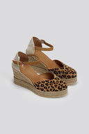 Εσπαντρίγιες platforms από συνθετικό ponyskin Ragazza 0699 - Leopard - thefashionproject.gr - RAGAZZA