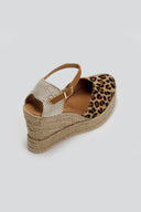 Εσπαντρίγιες platforms από συνθετικό ponyskin Ragazza 0699 - Leopard - thefashionproject.gr - RAGAZZA