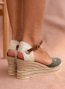 Εσπαντρίγιες platforms με μπαρέτα Ragazza 0707 - Λαδί - thefashionproject.gr - RAGAZZA
