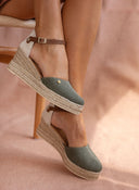 Εσπαντρίγιες platforms με μπαρέτα Ragazza 0707 - Λαδί - thefashionproject.gr - RAGAZZA
