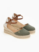 Εσπαντρίγιες platforms με μπαρέτα Ragazza 0707 - Λαδί - thefashionproject.gr - RAGAZZA