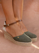 Εσπαντρίγιες platforms με μπαρέτα Ragazza 0707 - Λαδί - thefashionproject.gr - RAGAZZA