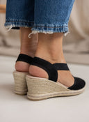 Εσπαντρίγιες platforms suede με λάστιχα