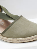 Εσπαντρίγιες platforms suede με λάστιχα