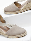 Εσπαντρίγιες platforms suede με λάστιχα