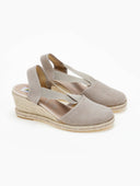 Εσπαντρίγιες platforms suede με λάστιχα
