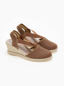 Εσπαντρίγιες platforms suede με λάστιχα