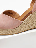 Εσπαντρίγιες platforms suede με μπαρέτα Erynn - Ροζ - thefashionproject.gr - ERYNN