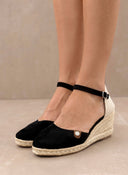 Εσπαντρίγιες platforms suede με μπαρέτα Refresh 171882