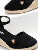 Εσπαντρίγιες platforms suede με μπαρέτα Refresh 171882
