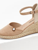 Εσπαντρίγιες platforms suede με μπαρέτα Refresh 171882