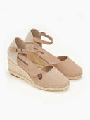 Εσπαντρίγιες platforms suede με μπαρέτα Refresh 171882