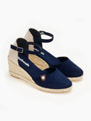 Εσπαντρίγιες platforms suede με μπαρέτα Refresh 171882
