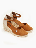 Εσπαντρίγιες platforms suede με μπαρέτα Refresh 171882 - Κάμελ - thefashionproject.gr - Refresh
