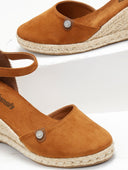 Εσπαντρίγιες platforms suede με μπαρέτα Refresh 171882 - Κάμελ - thefashionproject.gr - Refresh