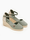 Εσπαντρίγιες platforms suede με μπαρέτα Refresh 171882 - Λαδί - thefashionproject.gr - Refresh