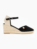 Εσπαντρίγιες platforms suede με μπαρέτα Refresh 171882 - Μαύρο - thefashionproject.gr - Refresh