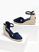 Εσπαντρίγιες platforms suede με μπαρέτα Refresh 171882 - Μπλε σκούρο - thefashionproject.gr - Refresh