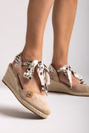 Εσπαντρίγιες platforms suede Refresh 172541 - Μπεζ - thefashionproject.gr - Refresh